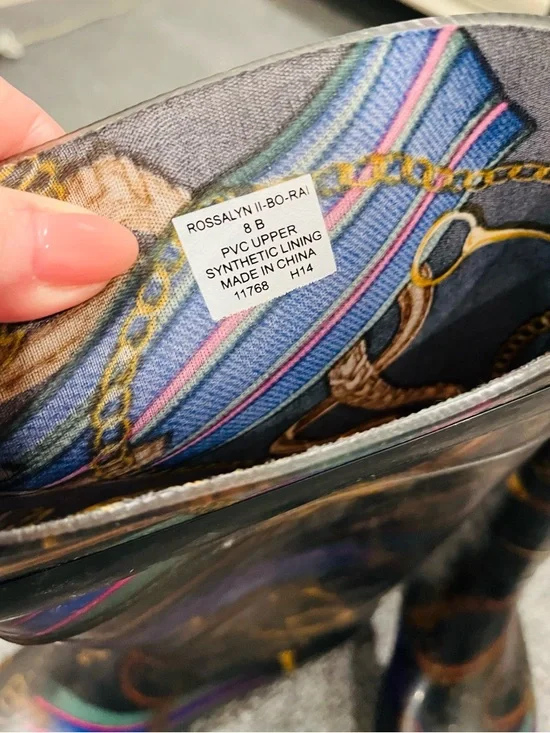 Ralph Lauren equestrian rainboots size 8 - Picture 7 of 7